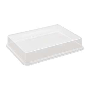 Solia PLA Lid for Sushi Tray FC780 203x153mm Compostable - Pack of 50 - FC775 - 1