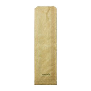 Vegware Compostable Therma Paper Hot Food Bags 356 x 101mm (Pack of 500) - FC897  - 1