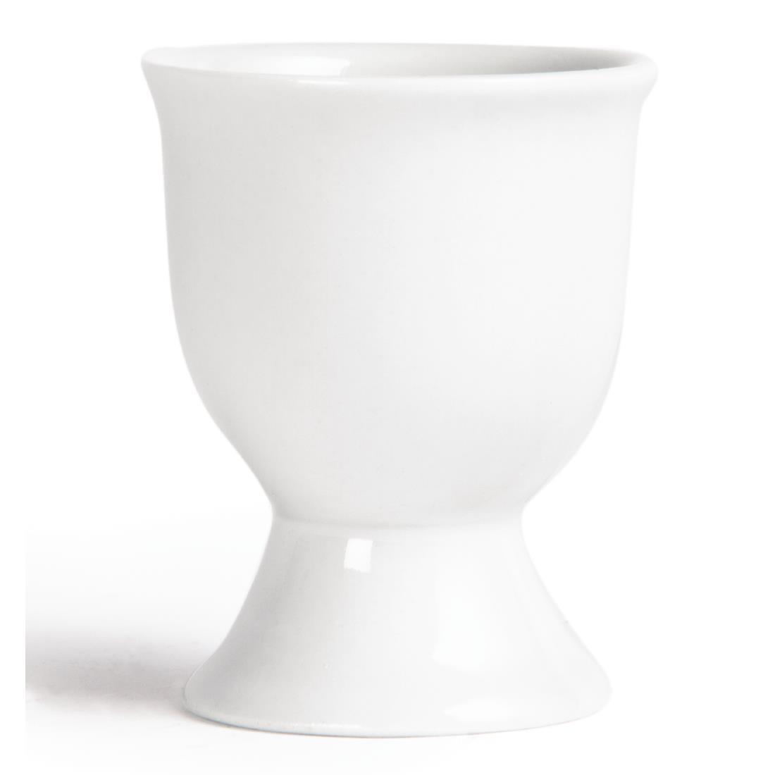 Olympia Whiteware Egg Cups 68mm (Pack of 12) - U814  - 2