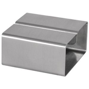 Stainless Steel Square Menu Holder - DM222  - 1
