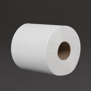 Jantex Centrefeed White Rolls 2-Ply 120m (Pack of 6) - DL920  - 1