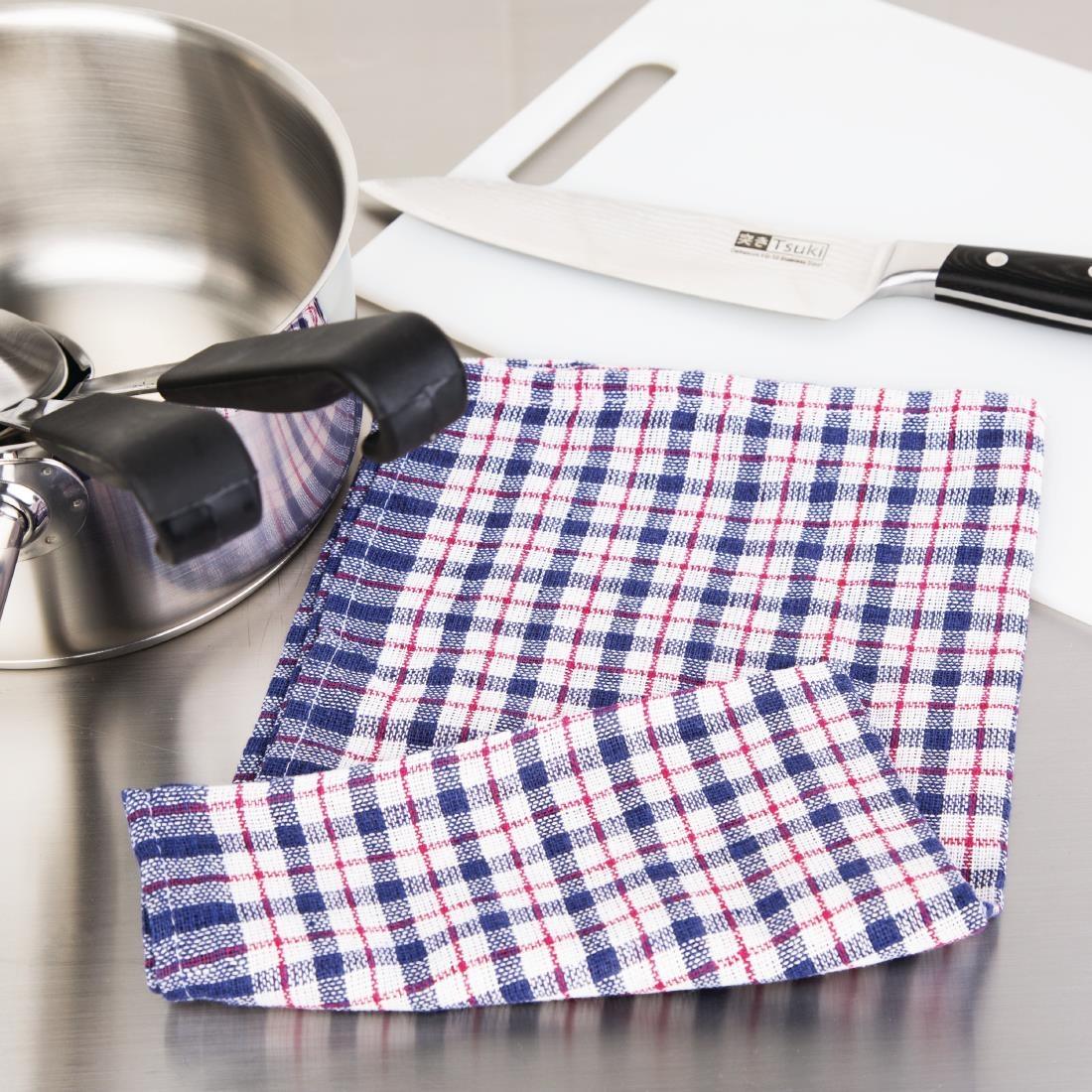 Nisbets Essentials Tea Towels (Pack of 5) - DA059  - 3
