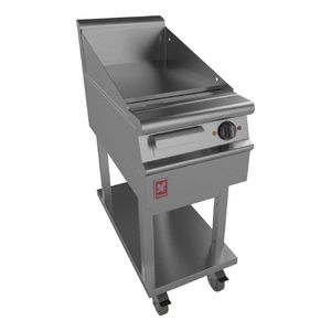 Dominator Plus 400mm Wide Smooth Griddle on Mobile Stand E3441 - GP100  - 1