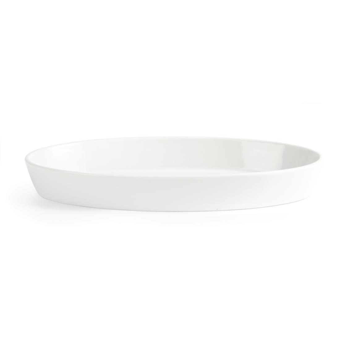 Olympia Whiteware Oval Sole Dishes 330x 180mm (Pack of 6) - W422  - 3
