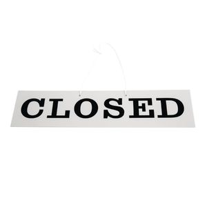 Reversible Hanging Open And Closed Sign - W212  - 1