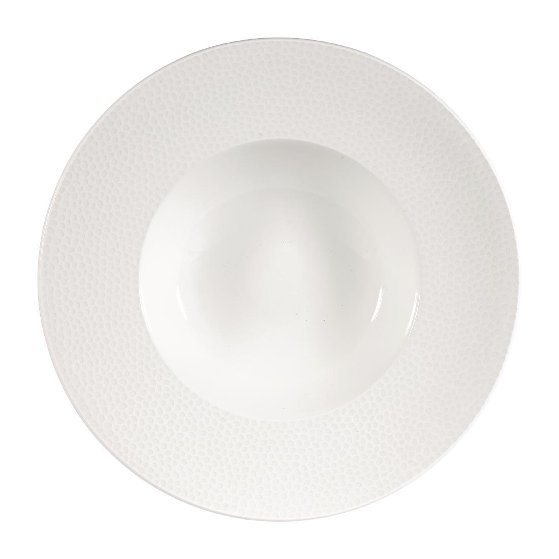Churchill Isla Wide Rim Bowl White 240mm (Pack of 12) - DY838  - 1
