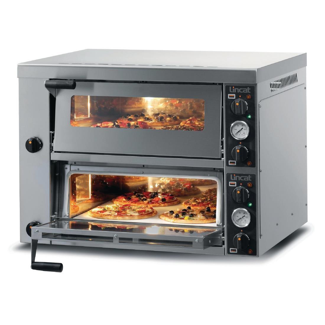 Lincat Double Deck Pizza Oven PO425-2 - GJ698  - 1