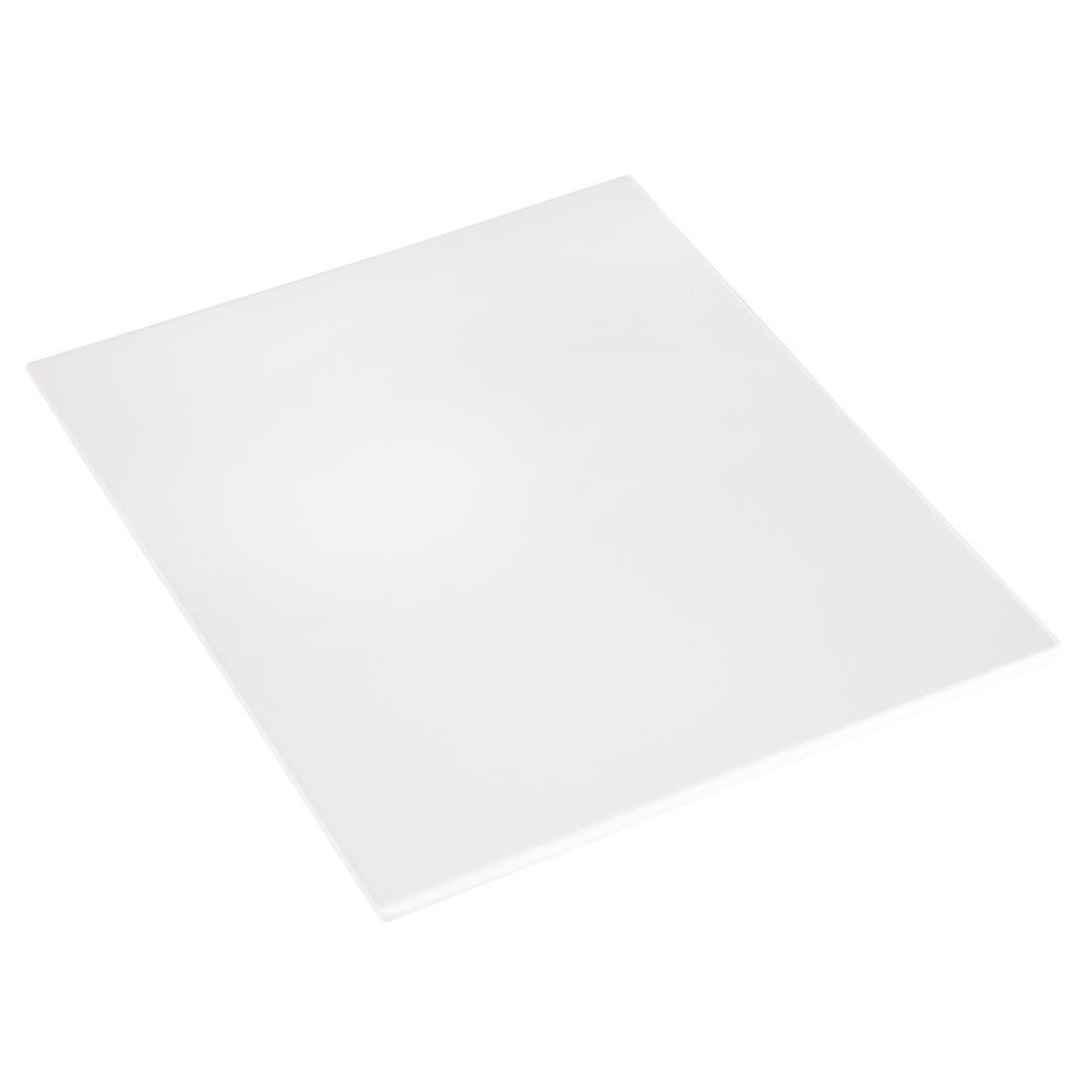 APS Zero Melamine Platter White GN 1/2 - GK851  - 1