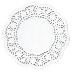 Fiesta Round Paper Doilies 165mm (Pack of 250) - CE991  - 1