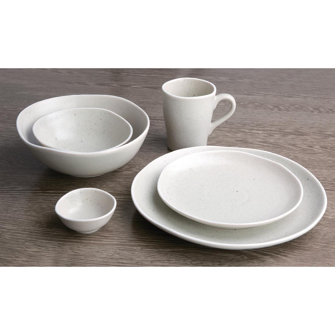 Olympia Chia Plates Sand 270mm (Pack of 6) - DR807  - 5
