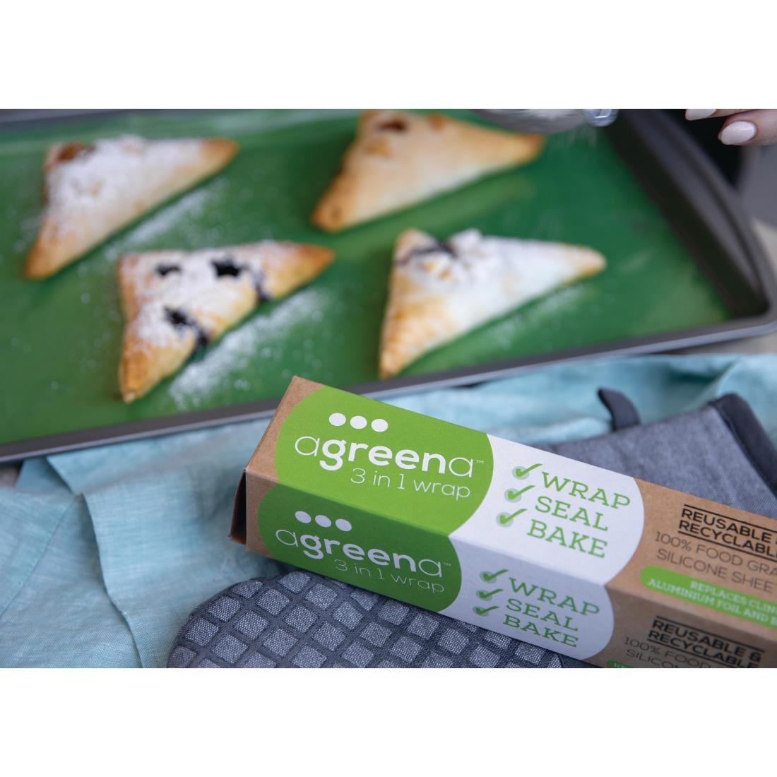 Agreena Three-In-One Reusable Food Wraps 300 x 450mm (Pack of 2) - FD935  - 6