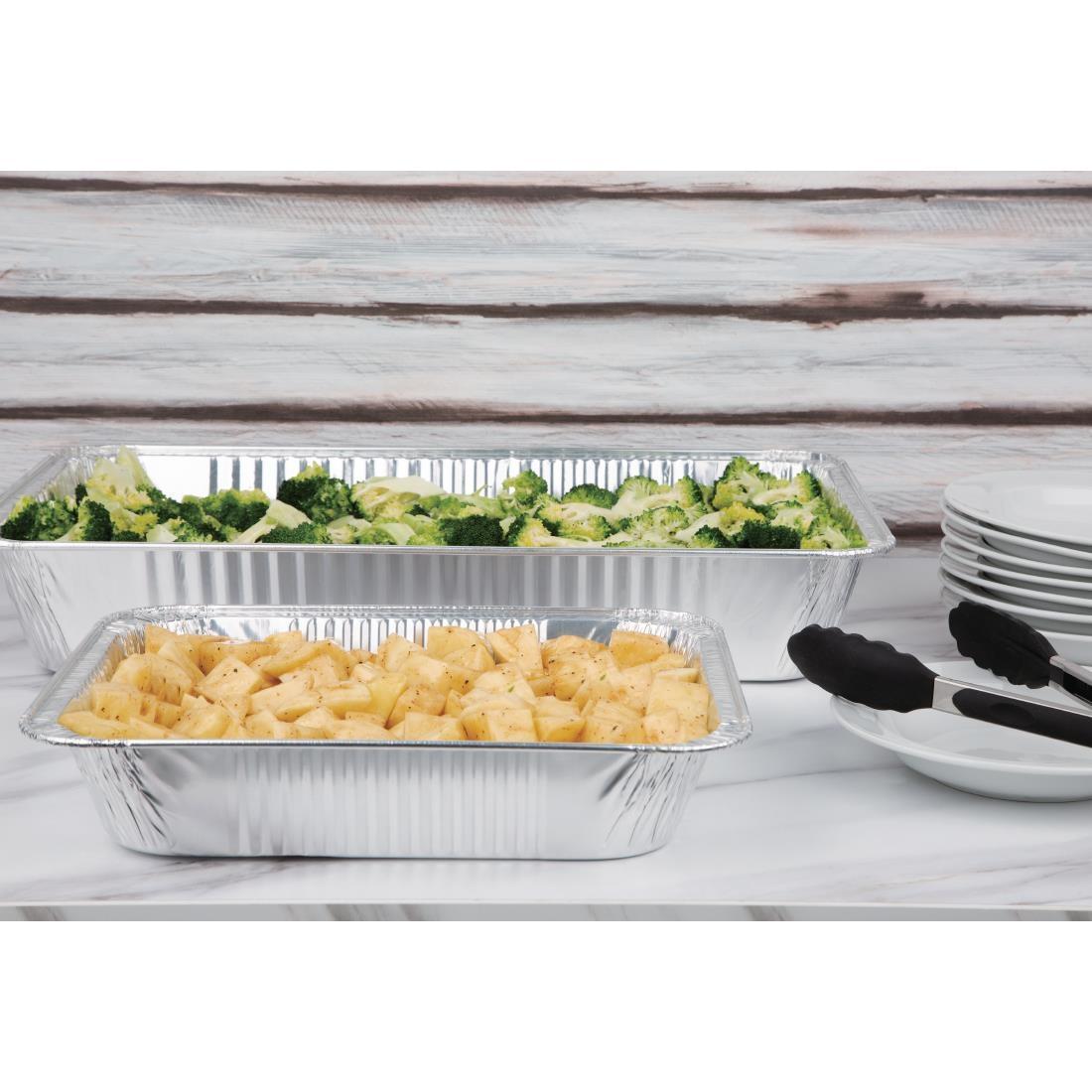 Fiesta Recyclable Foil 1/1 Gastronorm Containers (Pack of 5) - CP512  - 4