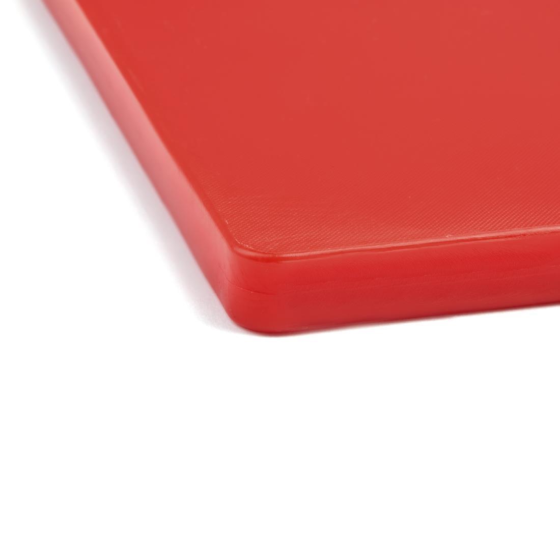 Hygiplas Extra Thick Low Density Red Chopping Board Standard - DM004  - 4