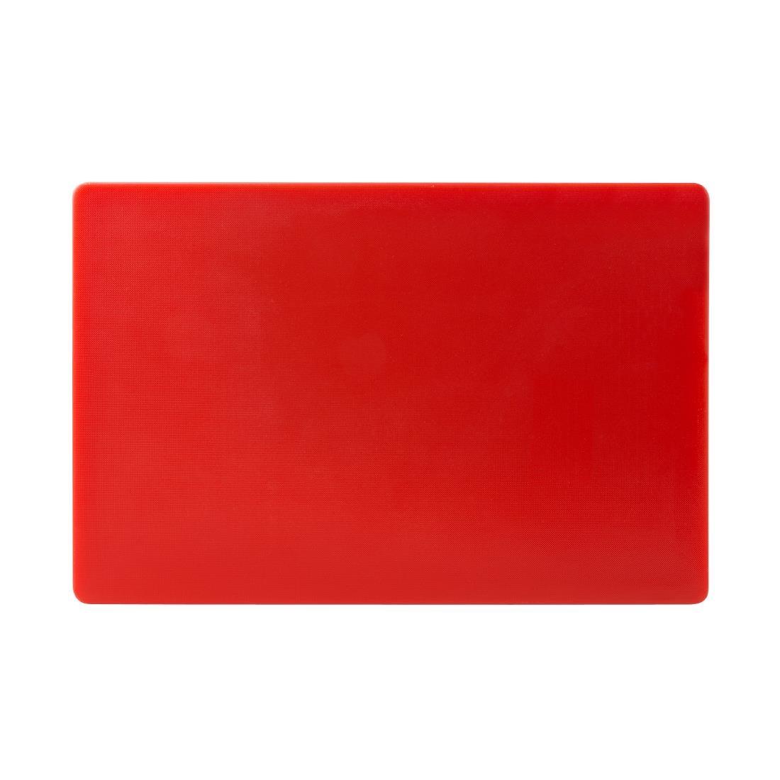 Hygiplas Extra Thick Low Density Red Chopping Board Standard - DM004  - 3