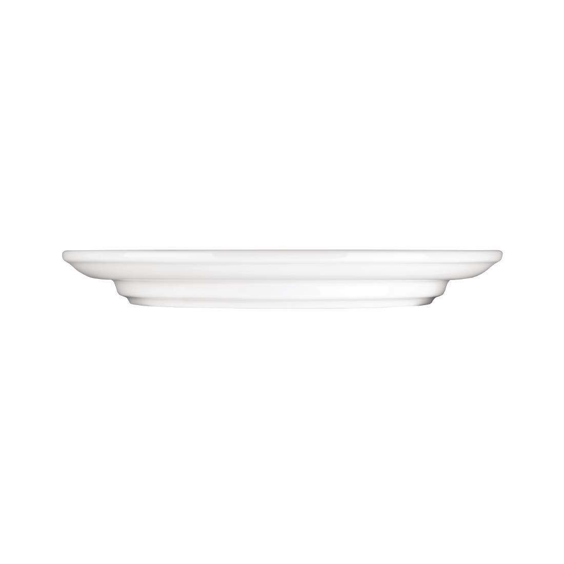 Olympia Heritage Raised Rim Plates White 203mm (Pack of 4) - DW152  - 3