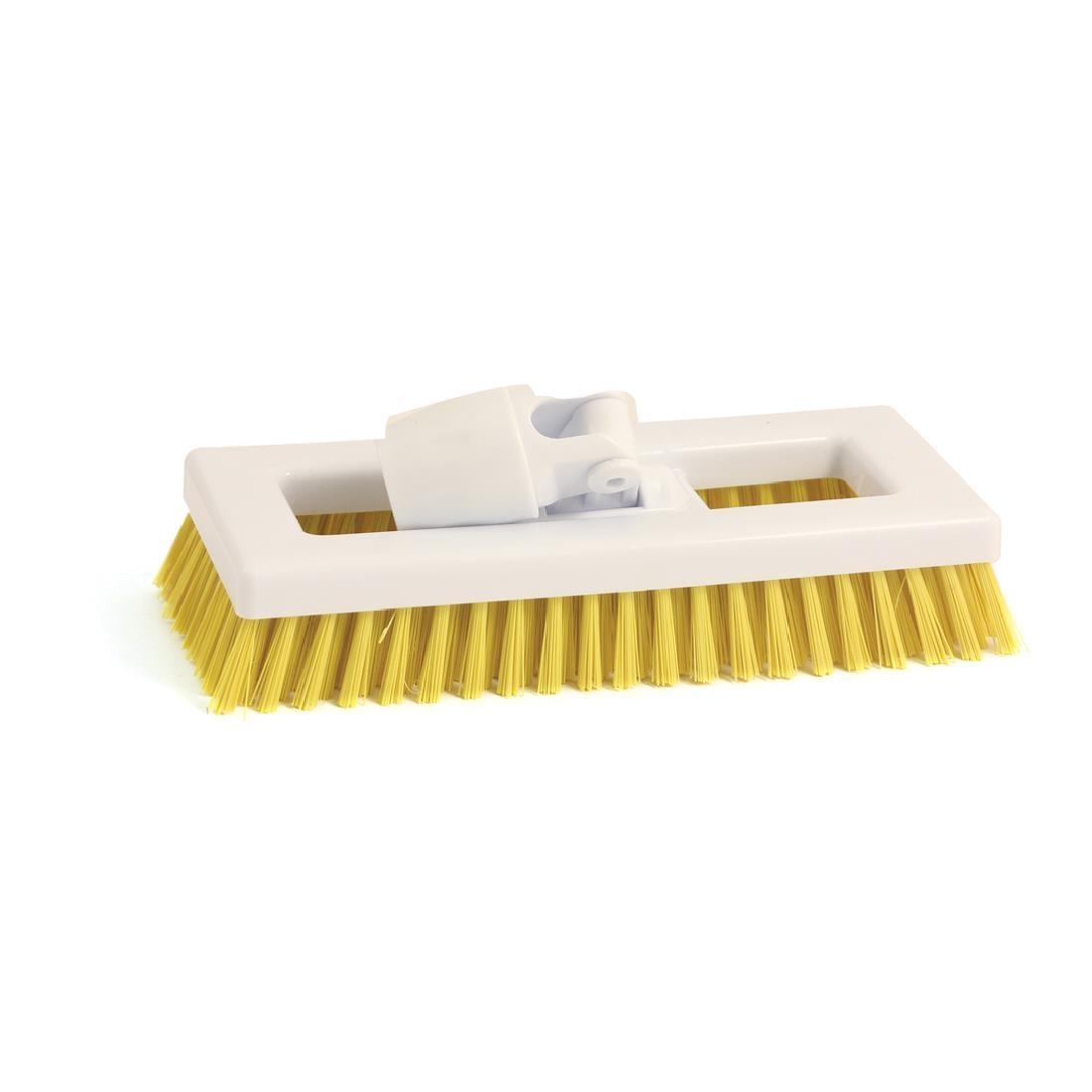 Jantex Yellow Deck Scrubber Head - SA257  - 1