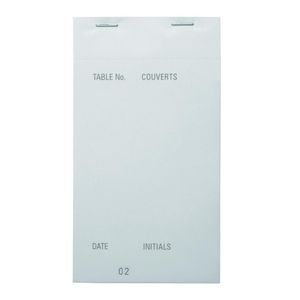 Carbonless Waiter Pad Duplicate Large (Pack of 50) - G523  - 1