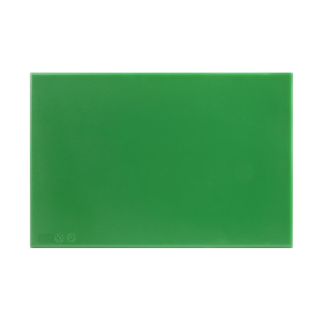 Hygiplas High Density Green Chopping Board Standard - J012  - 2