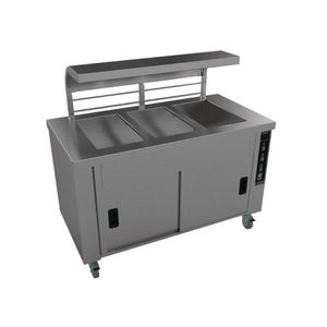 Falcon Chieftain 3 Well Heated Servery Counter HS3 - GM188  - 1