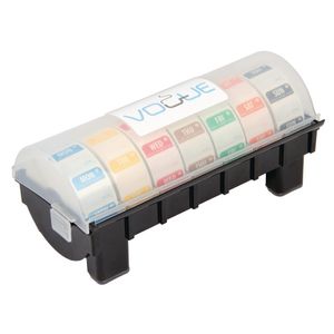 Dissolvable Colour Coded Food Label Starter kit with 1" Dispenser - GH474  - 1
