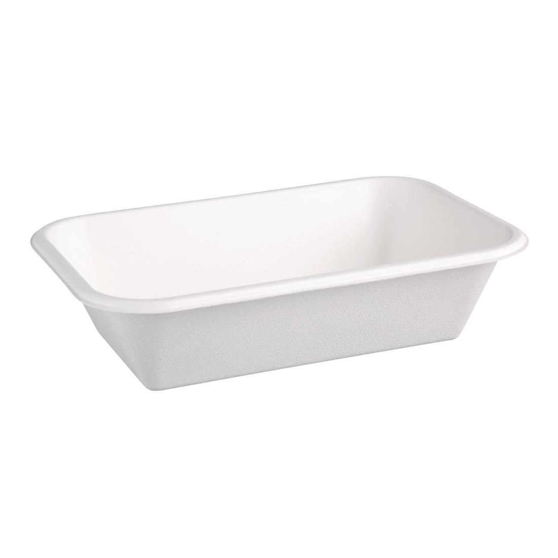 Fiesta Compostable Bagasse Food Trays 32oz (Pack of 50) - DW349  - 2