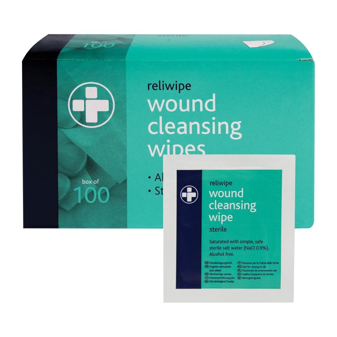 Alcohol Free Wipes (Pack 100) - L435  - 1