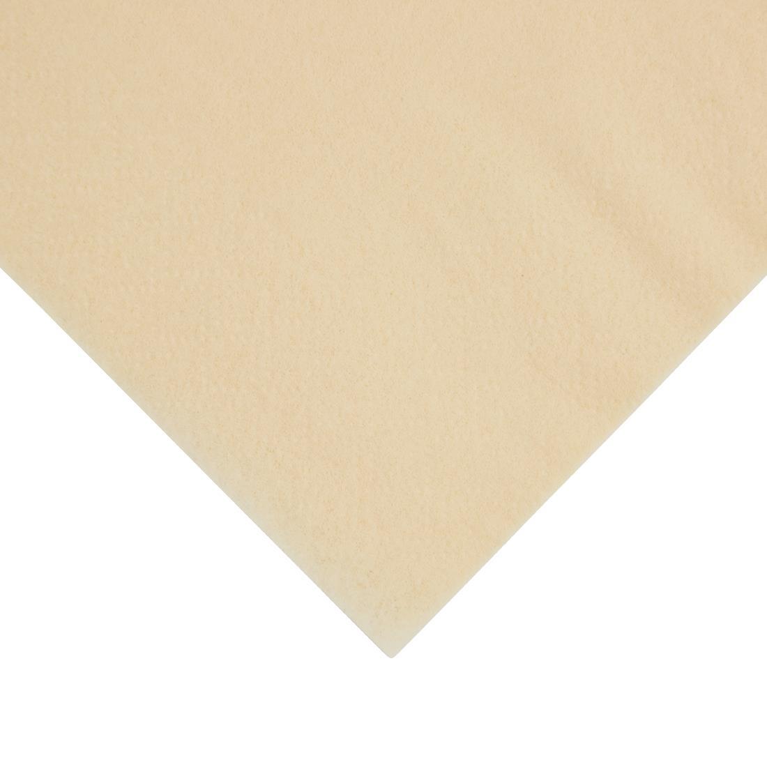 Fiesta Recyclable Lunch Napkin Cream 33x33cm 2ply 1/4 Fold (Pack of 2000) - FE220  - 2