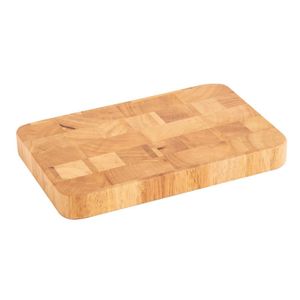 Vogue Rectangular Wooden Chopping Board Small - C461  - 1