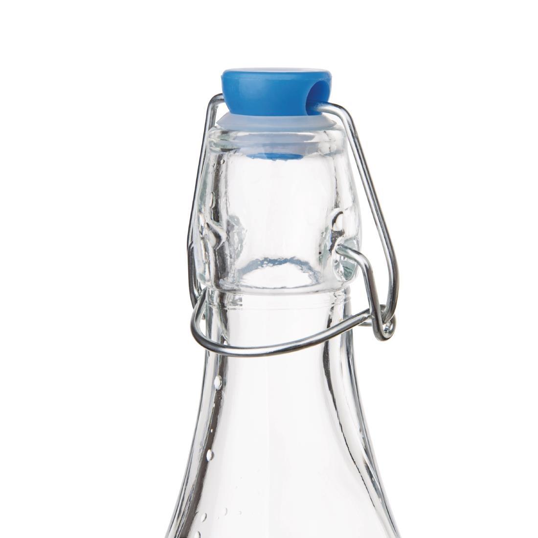 Olympia Glass Water Bottles 1Ltr (Pack of 6) - GG930  - 5