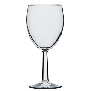 Utopia Saxon Wine Goblets 340ml CE Marked at 250ml (Pack of 48) - D099  - 1