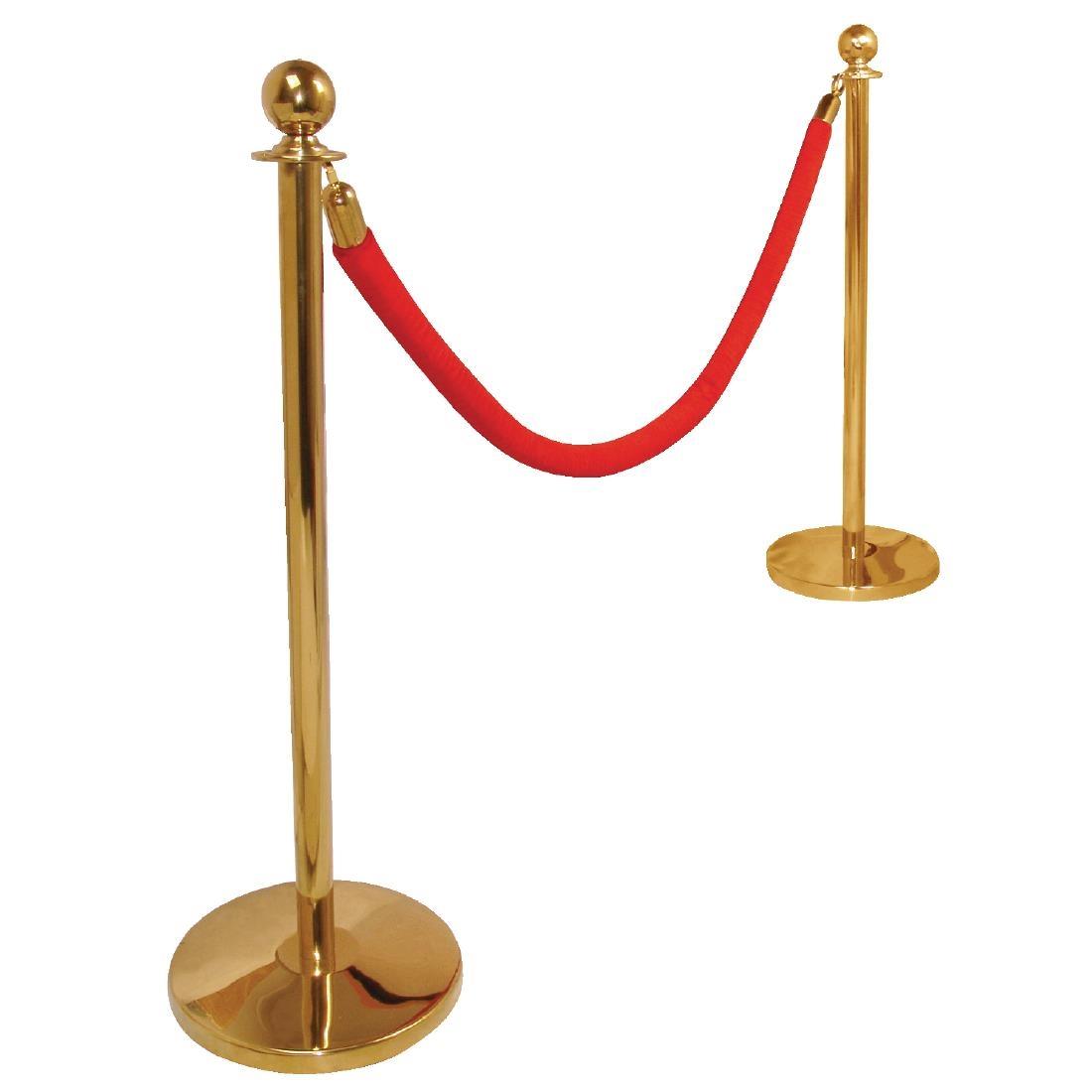 Red Rope Barrier System - W612  - 5