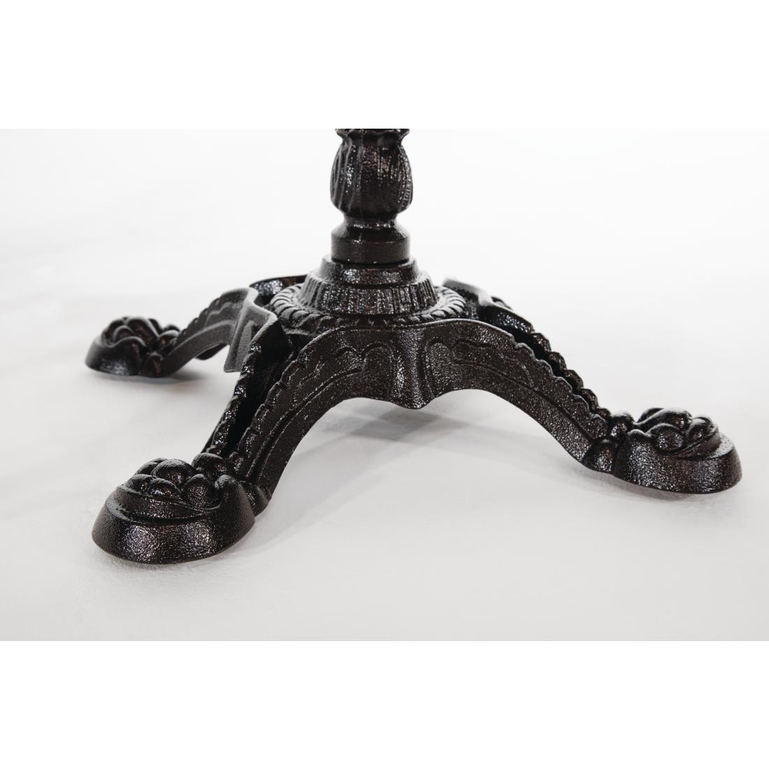 Bolero Cast Iron Ornate Table Leg Base - CE155  - 3