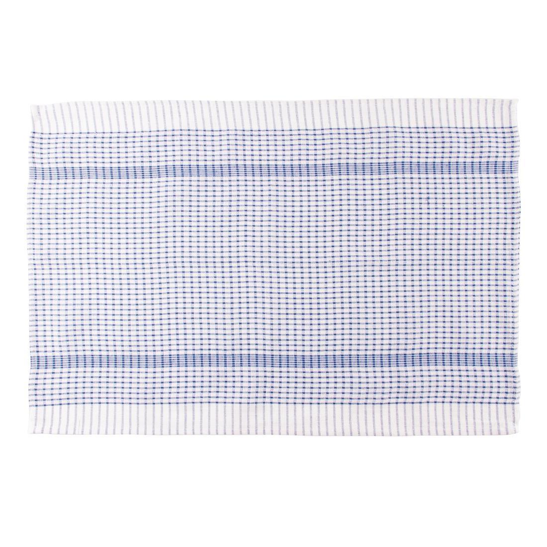 Vogue Wonderdry Blue Tea Towels (Pack of 10) - CC596  - 2