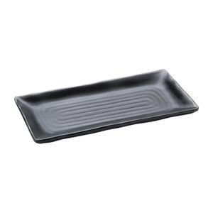 Olympia Kristallon Fusion Melamine Rectangular Platters Small 216mm (Pack of 6) - DR518  - 1