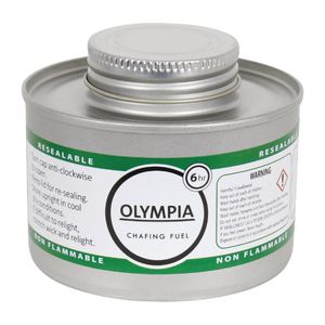 Olympia Liquid Chafing Fuel With Wick 6 Hour (Pack of 12) - CB735  - 1