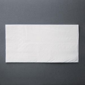 Fiesta Recyclable Dinner Napkin White 40x40cm 2ply 1/8 Fold (Pack of 2000) - CM564  - 1