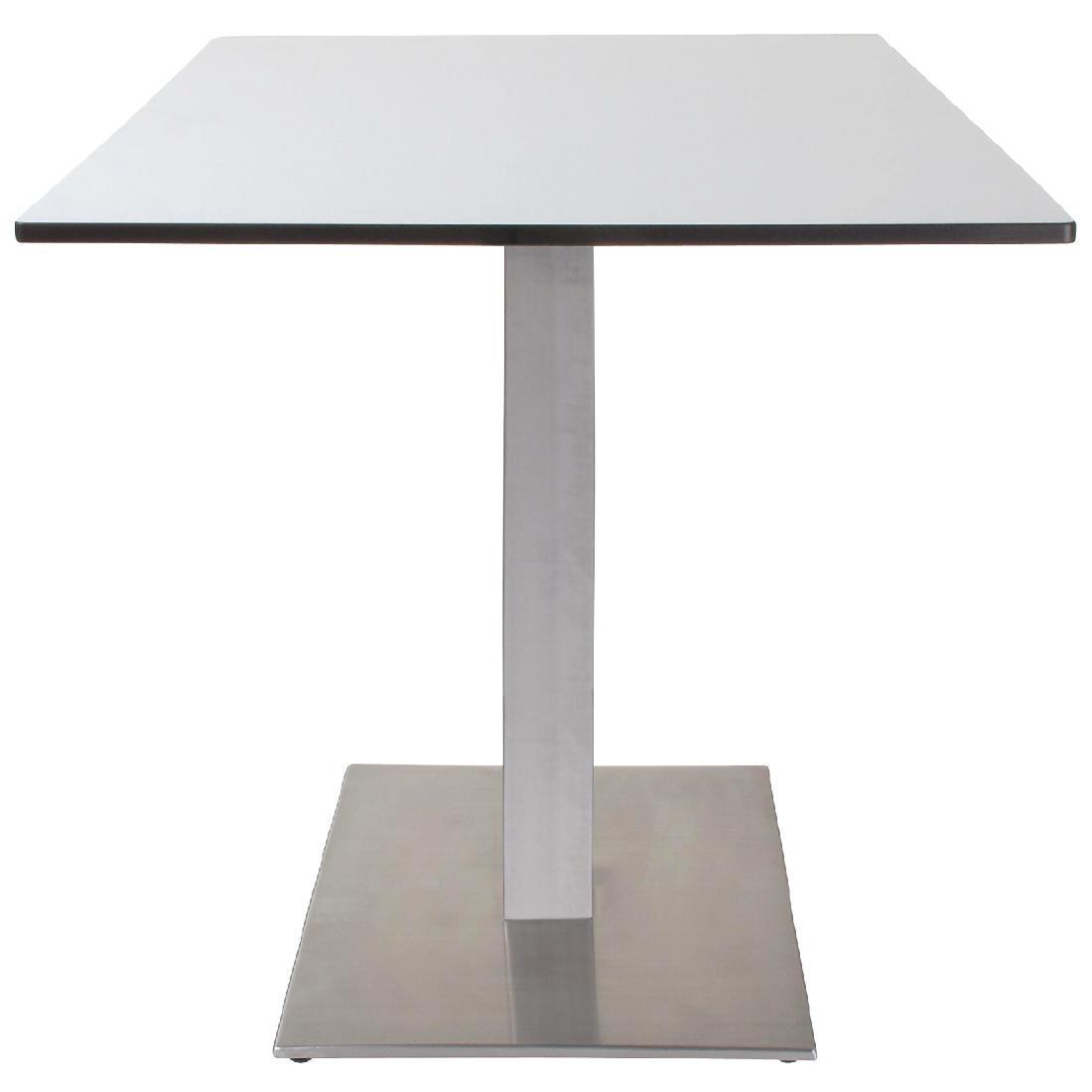 Bolero Stainless Steel Square Table Base - CF157  - 11