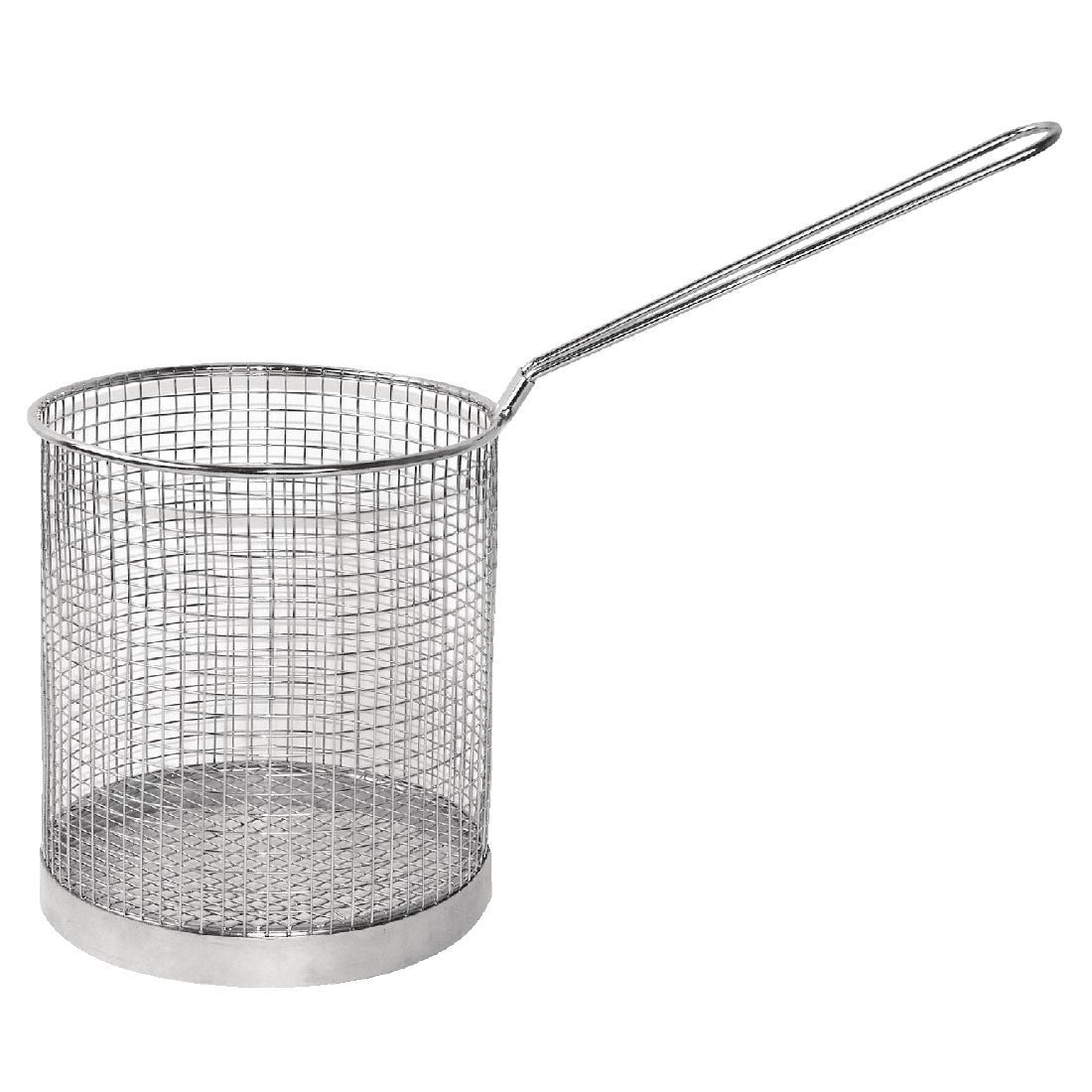 Vogue Stainless Steel Spaghetti Basket 5.9" - J719  - 1