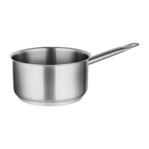 Vogue Stainless Steel Saucepan 5Ltr with Lid - SA605  - 1