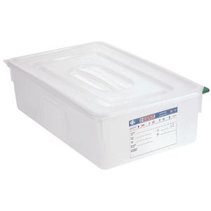Araven Polypropylene 1/1 Gastronorm Food Storage Box 21Ltr (Pack of 4) - T991  - 1