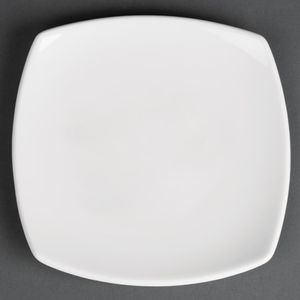 Royal Porcelain Kana Square Plates 160mm (Pack of 12) - CG079  - 1
