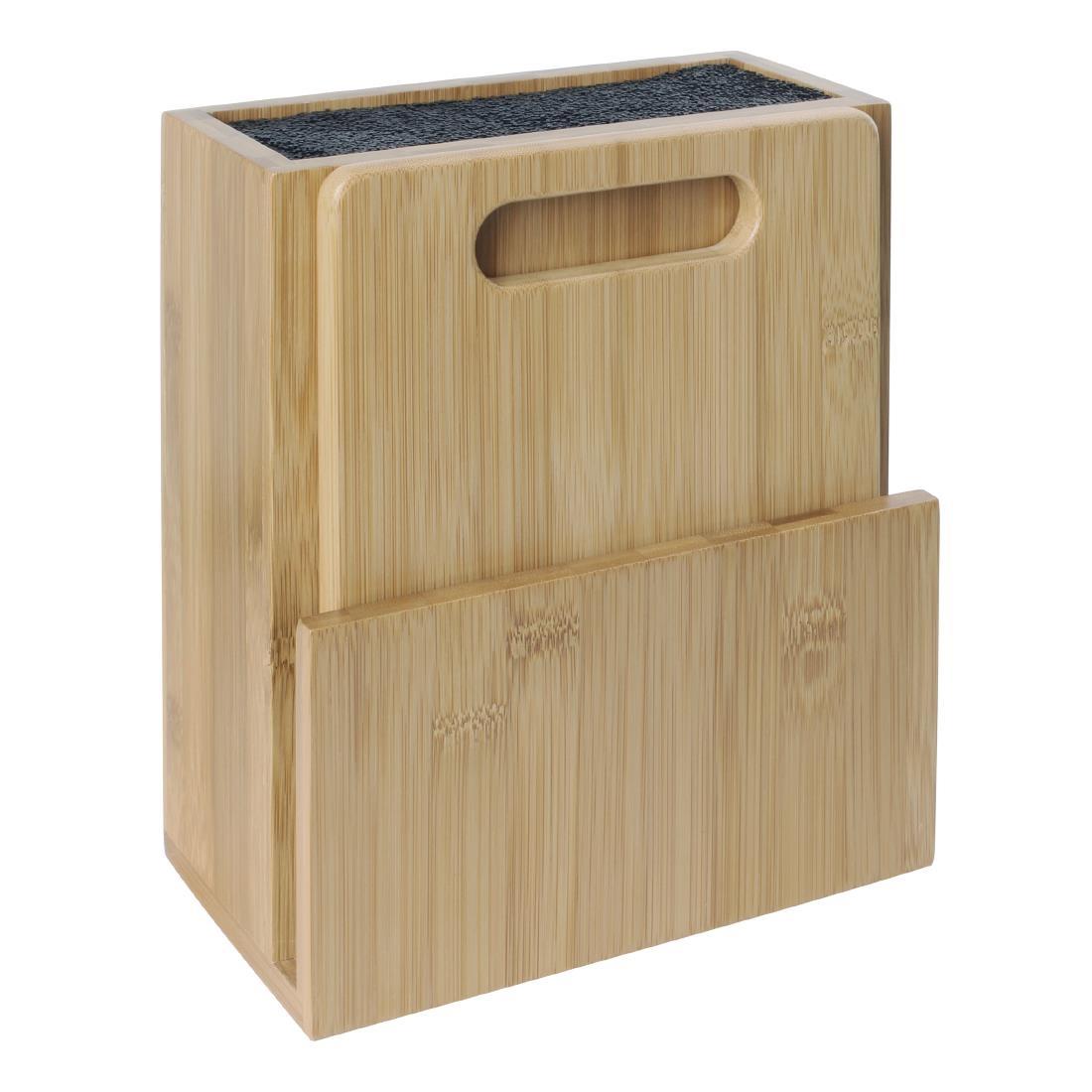 Vogue CP862 Wooden Universal Knife Block