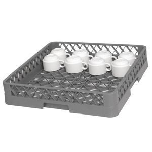 Vogue Open Cup Dishwasher Rack - K908  - 7