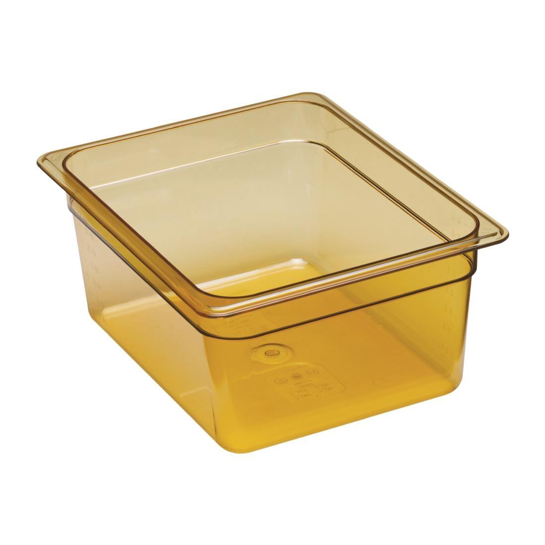 Cambro High Heat 1/2 Gastronorm Food Pan 150mm - DW483  - 1