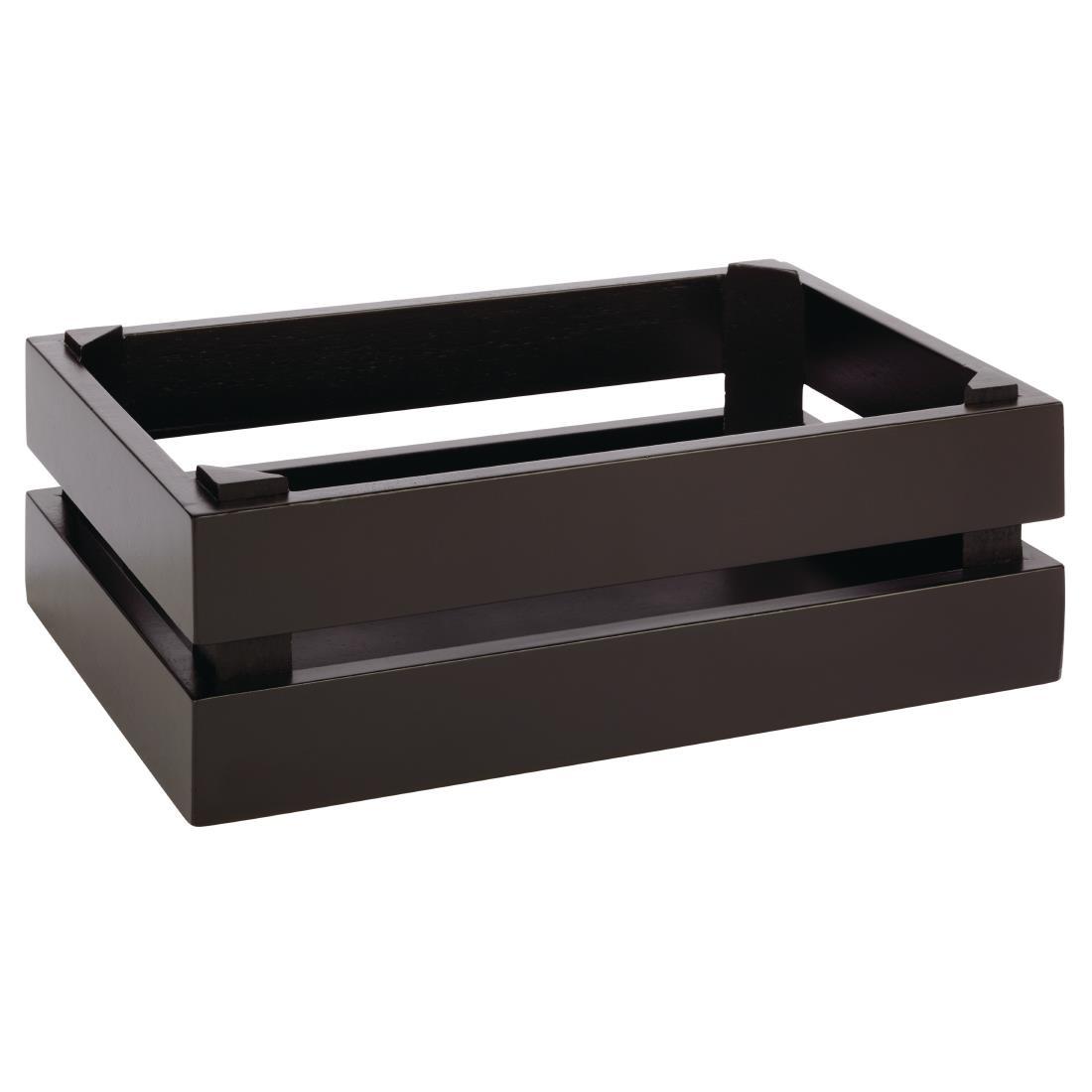 APS Superbox Buffet Crate Black GN1/4 - DR738  - 1