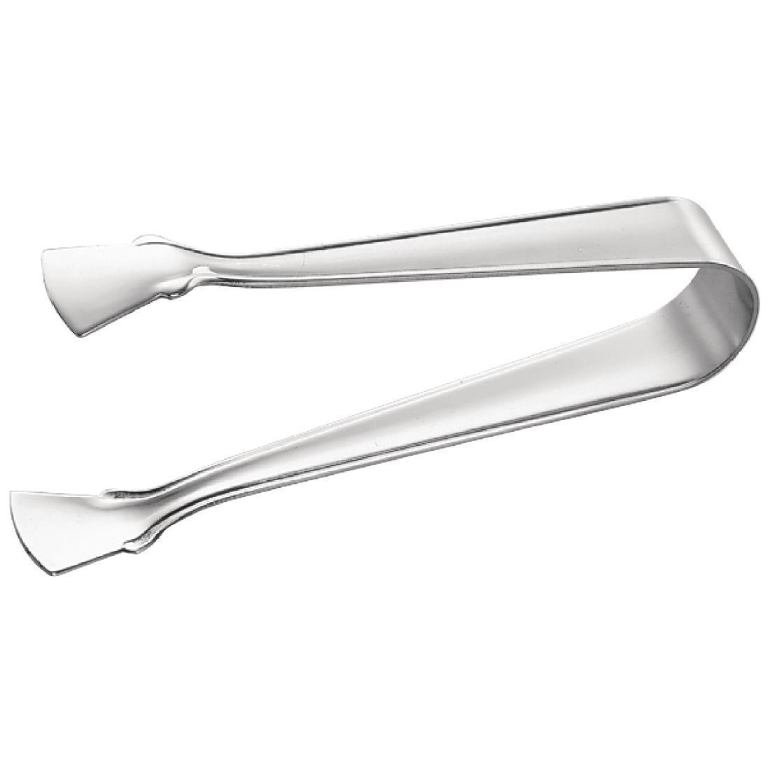 Olympia Stainless Steel Sugar Tongs 105mm - CR563  - 1