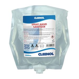 Cleenol Hand Sanitiser Spray 800ml (Pack of 3) - FS070  - 1