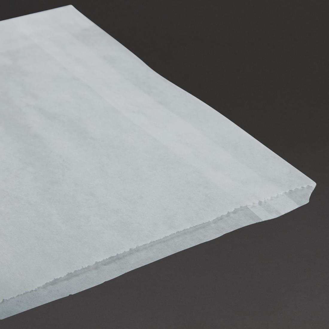 Strung White Paper Counter Bags (Pack of 1000) - GH035  - 3