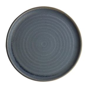 Olympia Canvas Small Rim Round Plate Blue Granite 265mm (Pack of 6) - FA303  - 1