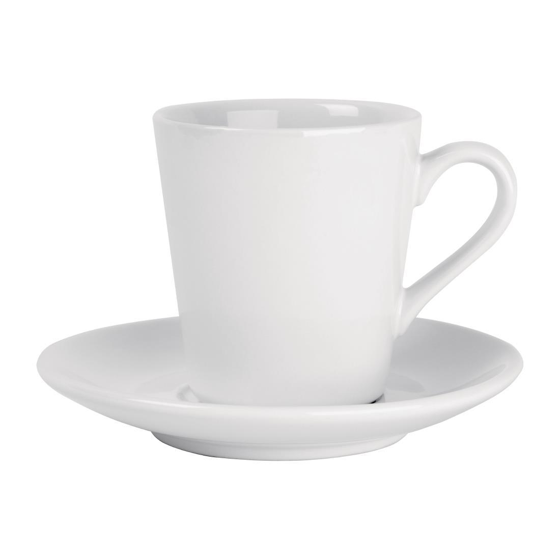 Olympia Cafe Flat White Cups White 170ml (Pack of 12) - FF991  - 4